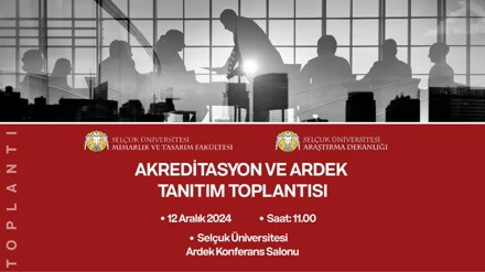 Akreditasyon ve ARDEK Tanıtım Toplantısı 